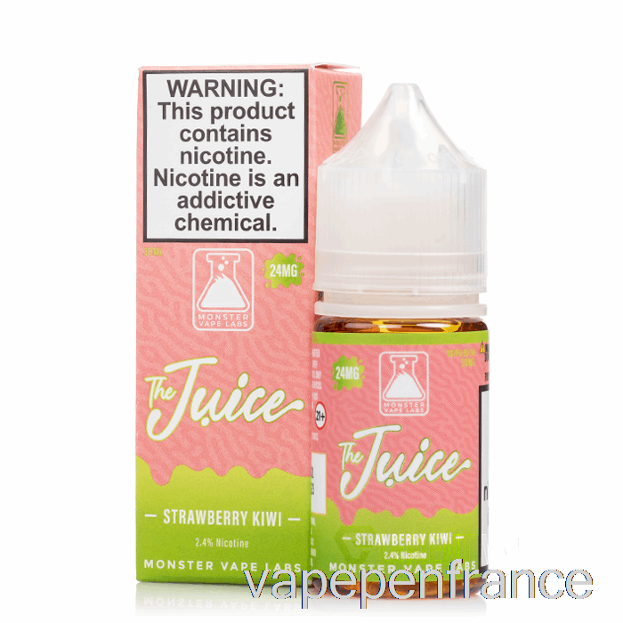 Fraise Kiwi - Les Sels De Jus - Stylo Vape 30ml 48mg